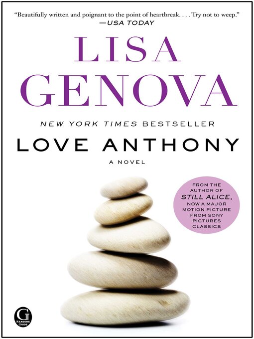 Title details for Love Anthony by Lisa Genova - Wait list